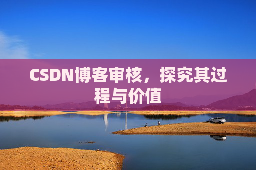CSDN博客审核,探究其过程与价值